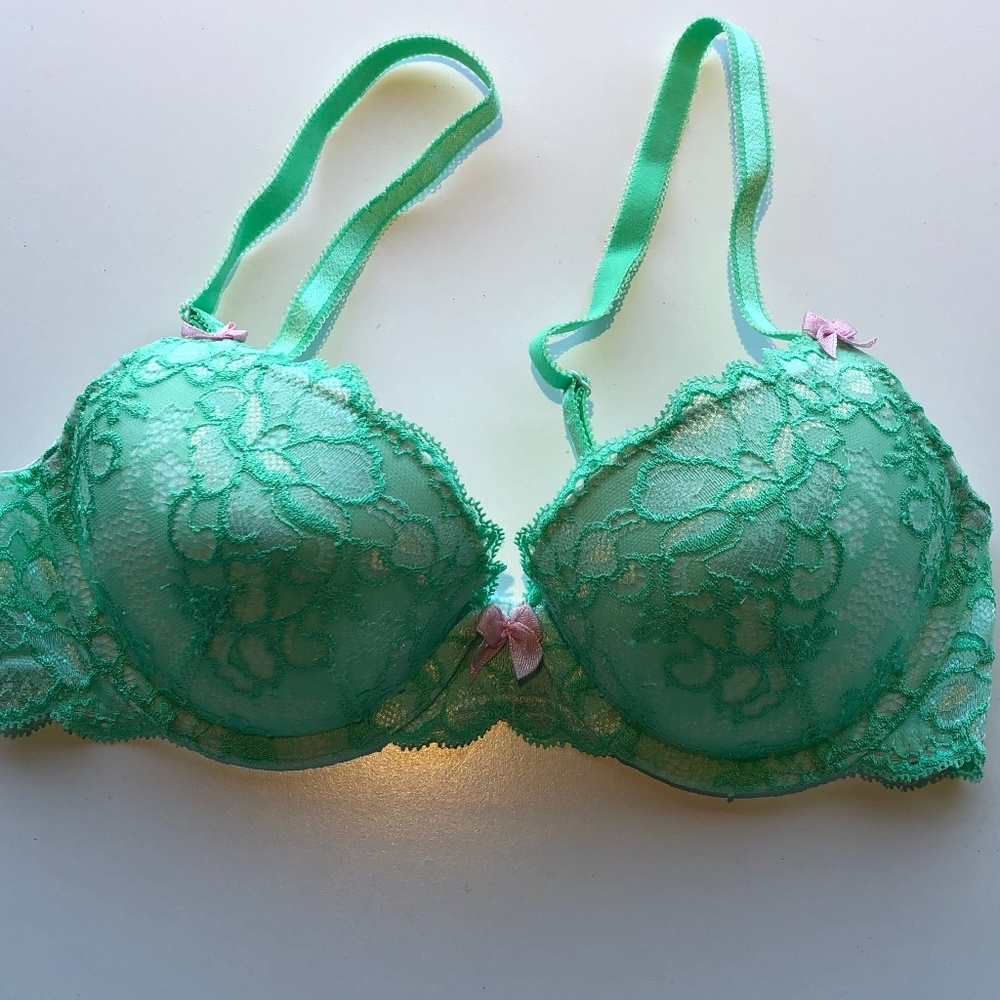 Sea Green Adore Me Padded Bra 34B